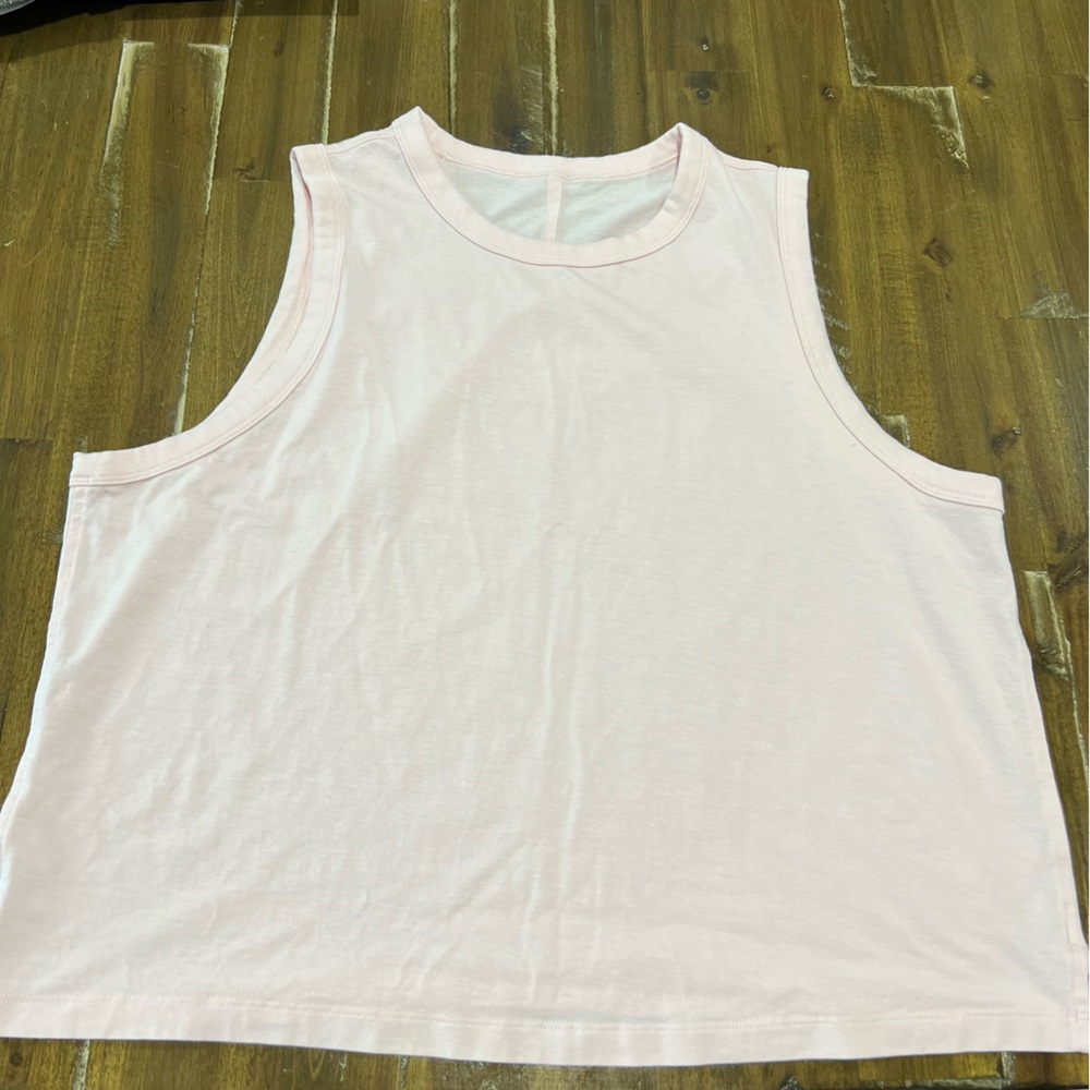 Lululemon classic fit cotton blend tank